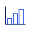 Ícone com um gráfico para o site ESTAG.APP representando sustentabilidade